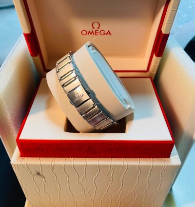 Omega Constellation Co-axial Master Chronometer Full Set - Gold Diamonds