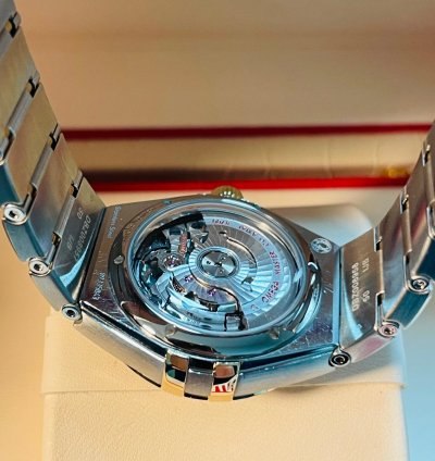 Omega Constellation Co-axial Master Chronometer Full Set - Gold Diamonds