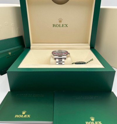 Rolex Gmt-master Ii White Gold Pepsi Blue Dial 126719blro Unworn 2024