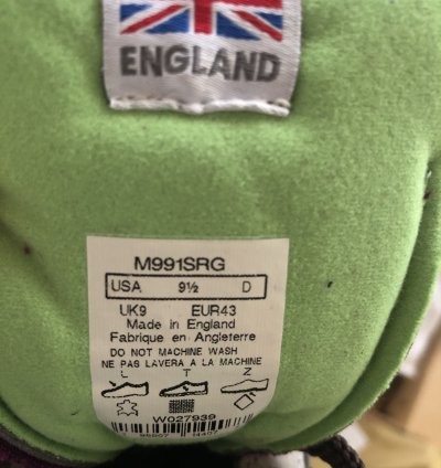 Sray Rats 991 Made In England Purple Green
