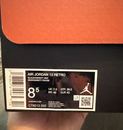 Size 8 5 - Jordan 12 Flu Game 2025 Ships Today