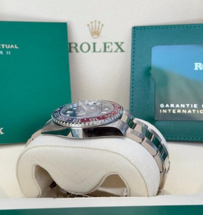 Rolex Gmt-master Ii White Gold Pepsi Blue Dial 2023