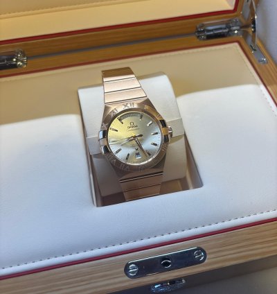 Omega Constellation Day-date 123 55 38 22 02 001 Automatic 2024 Red Gold Very Good