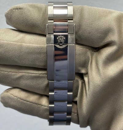 Rolex Gmt-master Ii White Gold Pepsi Meteorite Dial 126719blro Unworn 2023