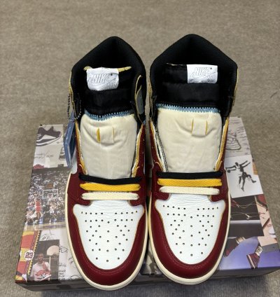 Size 8 Air Jordan 1 Retro High Og Sp Union La Chicago Shadow