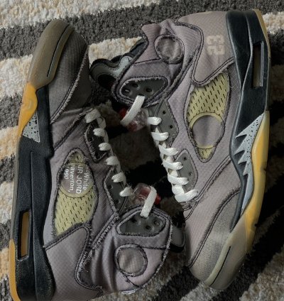 Size 8 Jordan 5 Retro Sp Off White Muslin 2020