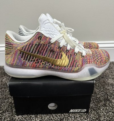Nike Kobe Bryant 10 Nikeid Multicolor Glow In Dark Sneaker
