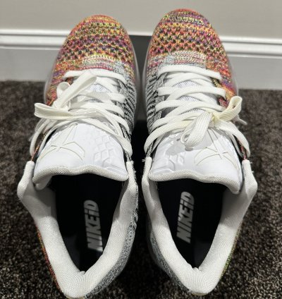 Nike Kobe Bryant 10 Nikeid Multicolor Glow In Dark Sneaker