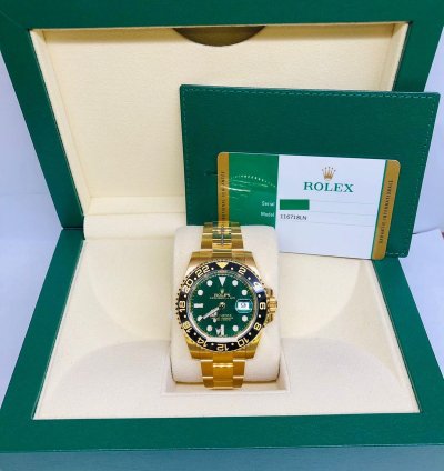 Rolex Gmt-master Ii With Full Sticker Barcode 40mm