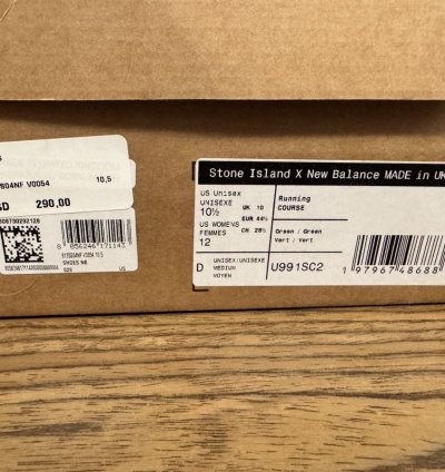 Stone Island New Balance 991