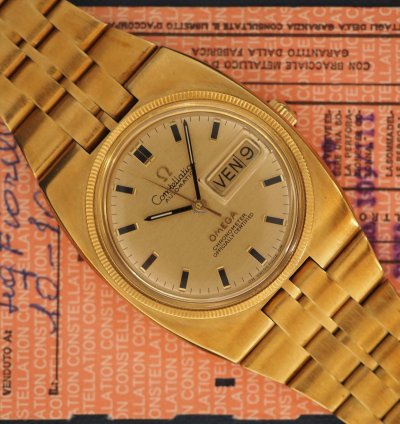 Omega Constellation Day-date Reference 168 045 Box And Papers