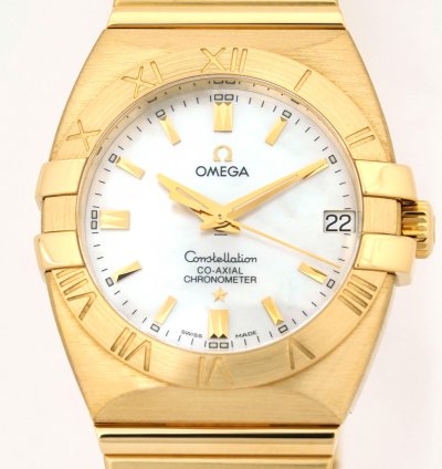 Omega Constellation Double Eagle 1190 70 00 Yellow Gold
