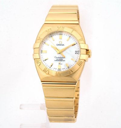 Omega Constellation Double Eagle 1190 70 00 Yellow Gold