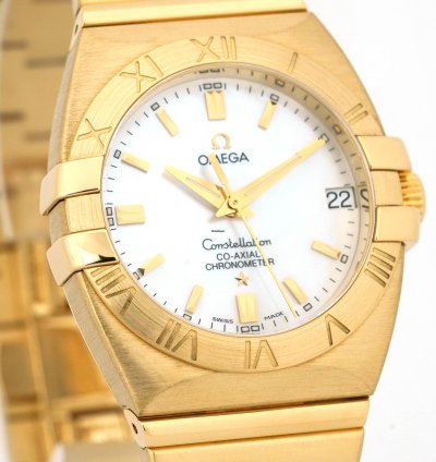 Omega Constellation Double Eagle 1190 70 00 Yellow Gold