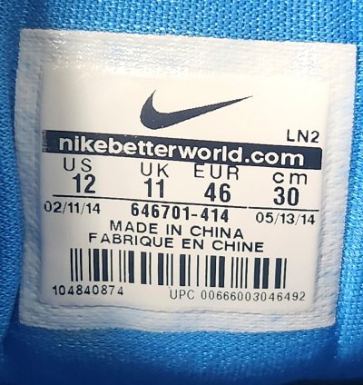 Nike Kobe Bryant 9 Em Low Hyper Cobalt Blue 2014 646701-414