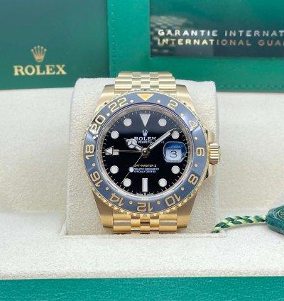 Rolex Gmt-master Ii Yellow Gold 126718grnr 2025
