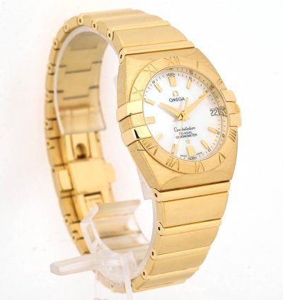 Omega Constellation Double Eagle 1190 70 00 Yellow Gold