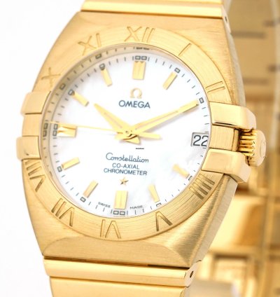 Omega Constellation Double Eagle 1190 70 00 Yellow Gold
