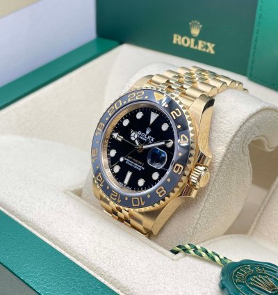 Rolex Gmt-master Ii Yellow Gold 126718grnr 2025