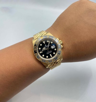 Rolex Gmt-master Ii Yellow Gold 126718grnr 2025