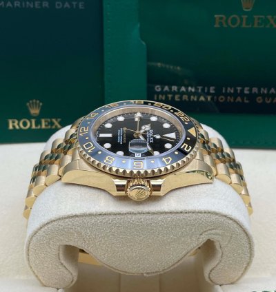 Rolex Gmt-master Ii Yellow Gold 126718grnr 2025