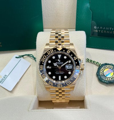 Rolex Gmt-master Ii Yellow Gold Jubilee 126718grnr 2024