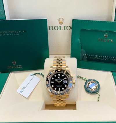 Rolex Gmt-master Ii Yellow Gold Jubilee 126718grnr 2024