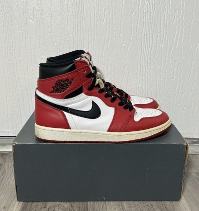 Size 9 - Jordan 1 Retro Og High Chicago 2015 Mens Sneakers