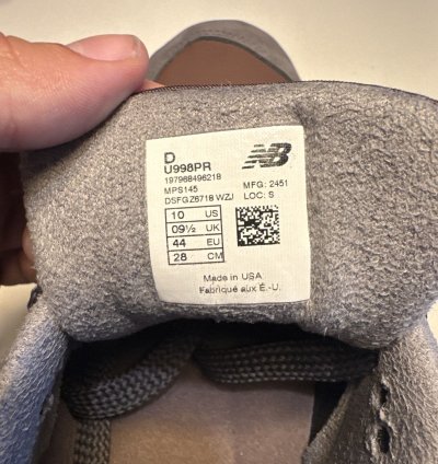 Stone Island New Balance Made In Usa 998