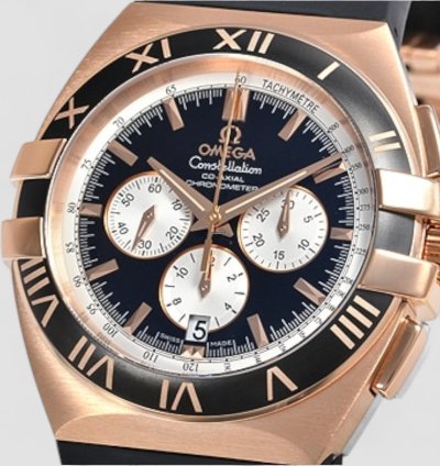 Omega Constellation Double Eagle Automatic Chronograph Mens Watch