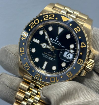 Rolex Gmt-master Ii Yellow Gold Jubilee Bracelet 126718grnr 2023