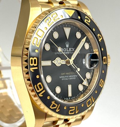 Rolex Gmt-master Ii Yellow Gold Jubilee Bracelet 126718grnr Unworn 2025