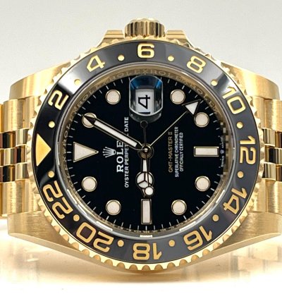 Rolex Gmt-master Ii Yellow Gold Jubilee Bracelet 126718grnr Unworn 2025