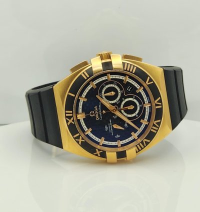 Omega Constellation Double Eagle Mission Hills World Ouro Ros Ed Ltda 41mm Completo