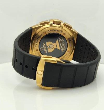 Omega Constellation Double Eagle Mission Hills World Ouro Ros Ed Ltda 41mm Completo