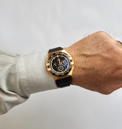 Omega Constellation Double Eagle Mission Hills World Ouro Ros Ed Ltda 41mm Completo
