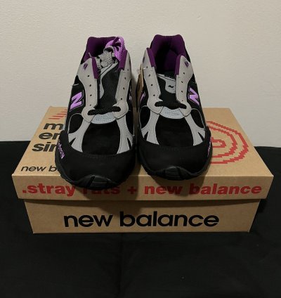 Stray Rats New Balance 991 Black Grey Pink 11 5