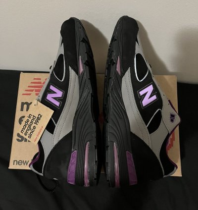 Stray Rats New Balance 991 Black Grey Pink 11 5