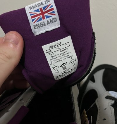 Stray Rats New Balance 991 Black Grey Pink 11 5