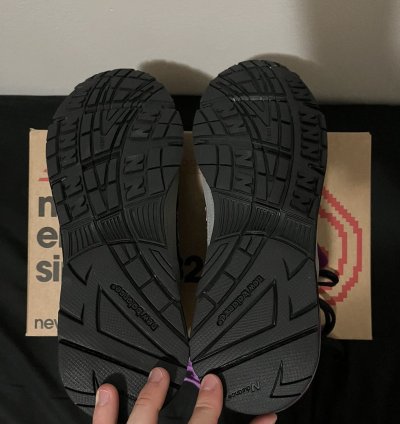 Stray Rats New Balance 991 Black Grey Pink 11 5