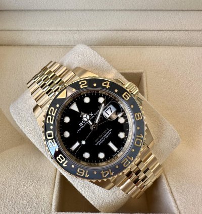Rolex Gmt-master Ii Yellow Gold Jubilee New Unworn