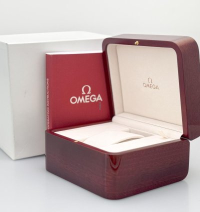 Omega Constellation Double Eagle Ref 1619 51 91 18k Red Gold Omega Box