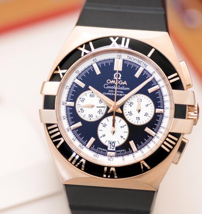Omega Constellation Double Eagle Ref 1619 51 91 18k Red Gold Omega Box