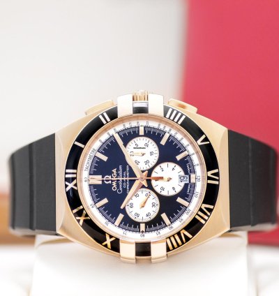 Omega Constellation Double Eagle Ref 1619 51 91 18k Red Gold Omega Box