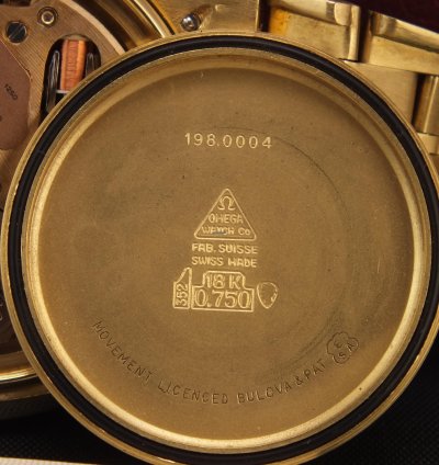 Omega Constellation F300hz Constellation 18k 750 Very Rare Very Unique 1973 Investment