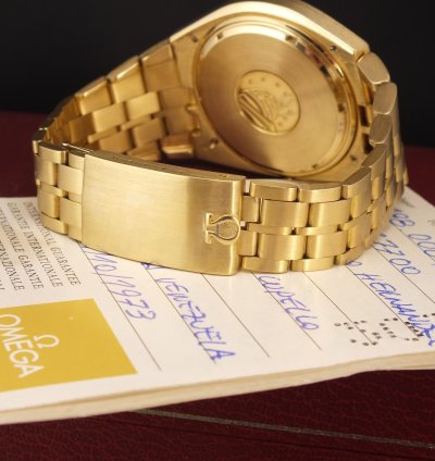 Omega Constellation F300hz Constellation 18k 750 Very Rare Very Unique 1973 Investment