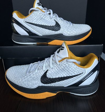 Size 9 - Nike Kobe Protro 6 White Del Sol Cw2190-100