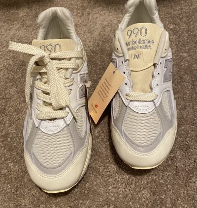 Teddy Santis New Balance Sea Salt 990 V2