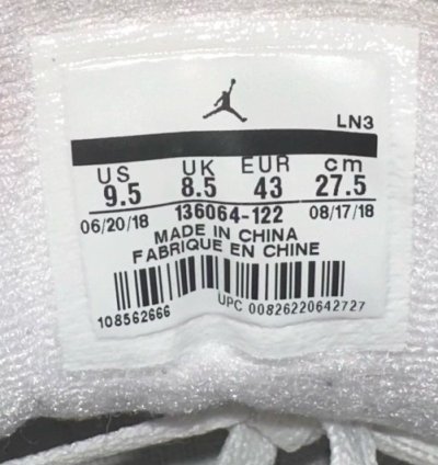 Size 9 5 - Air Jordan 3 Mocha Retro 2018 - 136064-122