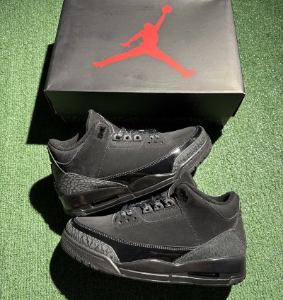 Size 9 5 - Air Jordan 3 Retro 2025 Black Cat